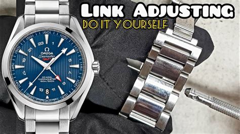 omega seamaster how to change date|omega bracelet adjustment.